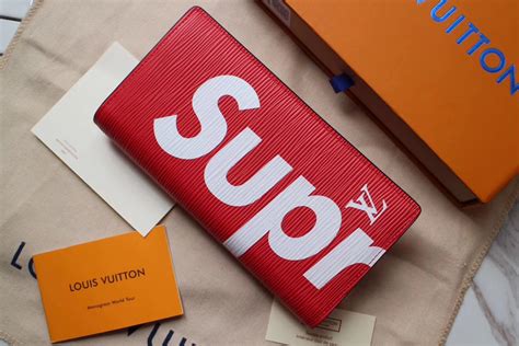 supreme x lv wallet.